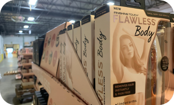 Cosmetic Packaging for Finishing Touch Flawless Body